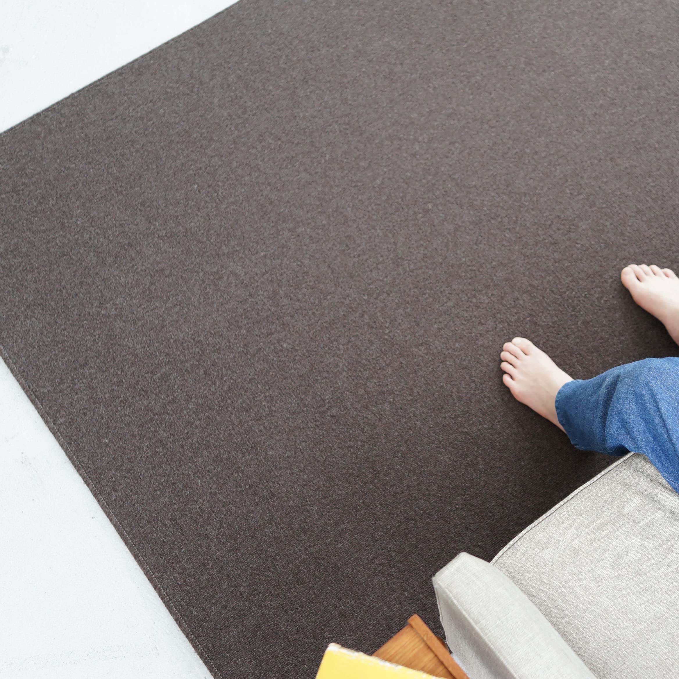 スミノエ　ウールカーペット　ブラウン Amazon｜スミノエ(Suminoe) ラグ ブラウン 200×200cm 防炎 ウール